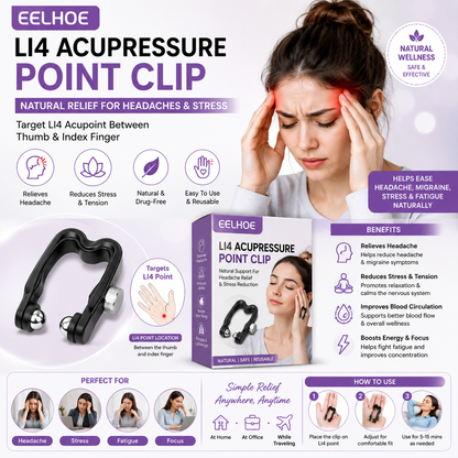 EELHOE - Sugar Control L14 Acupressure Point Clip