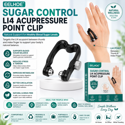 EELHOE - Sugar Control L14 Acupressure Point Clip
