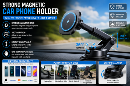 Strong Magnetic Rotation Height Adjustable Car