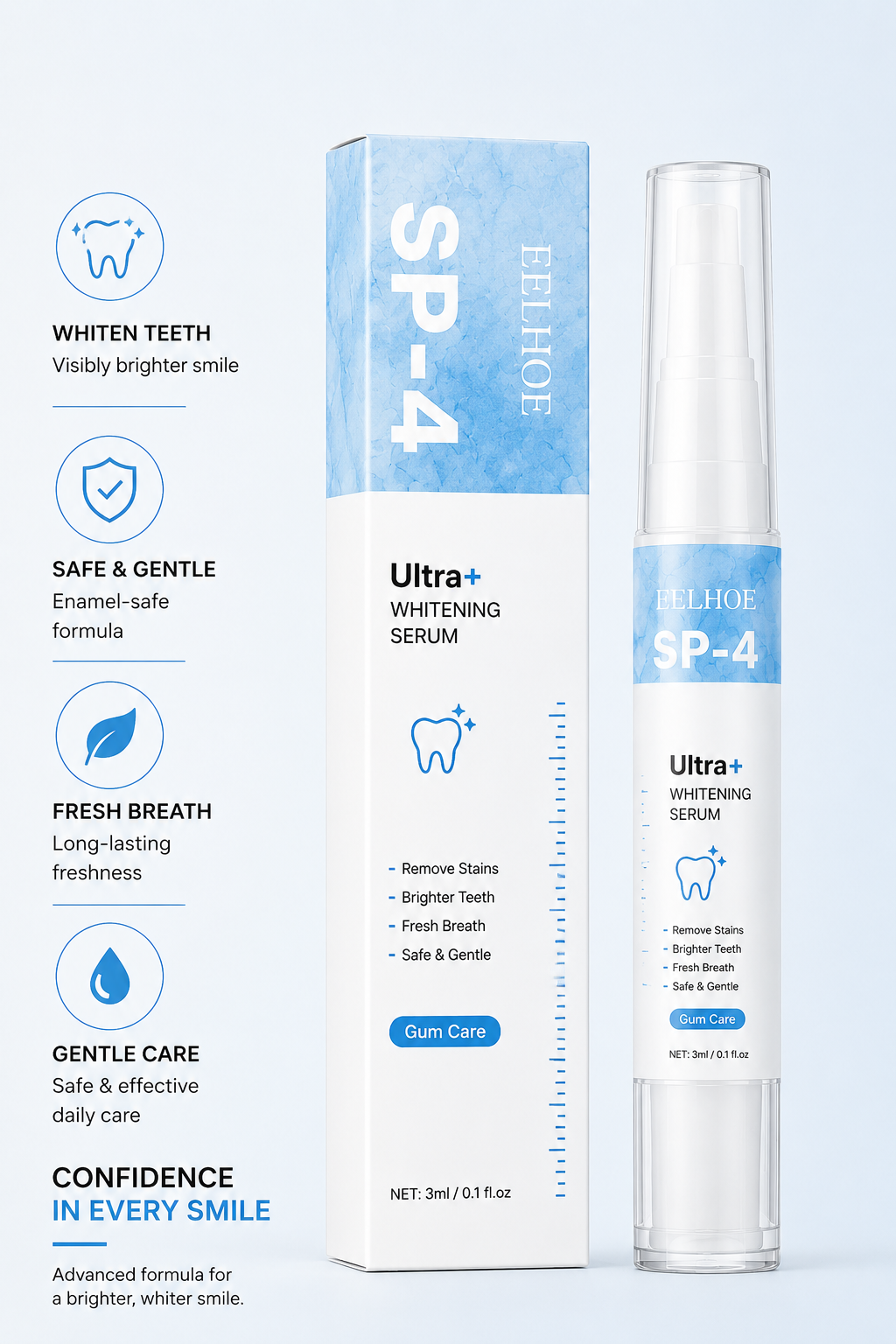 EELHOE - SP-4 Ultra+ Teeth Whitening Serum