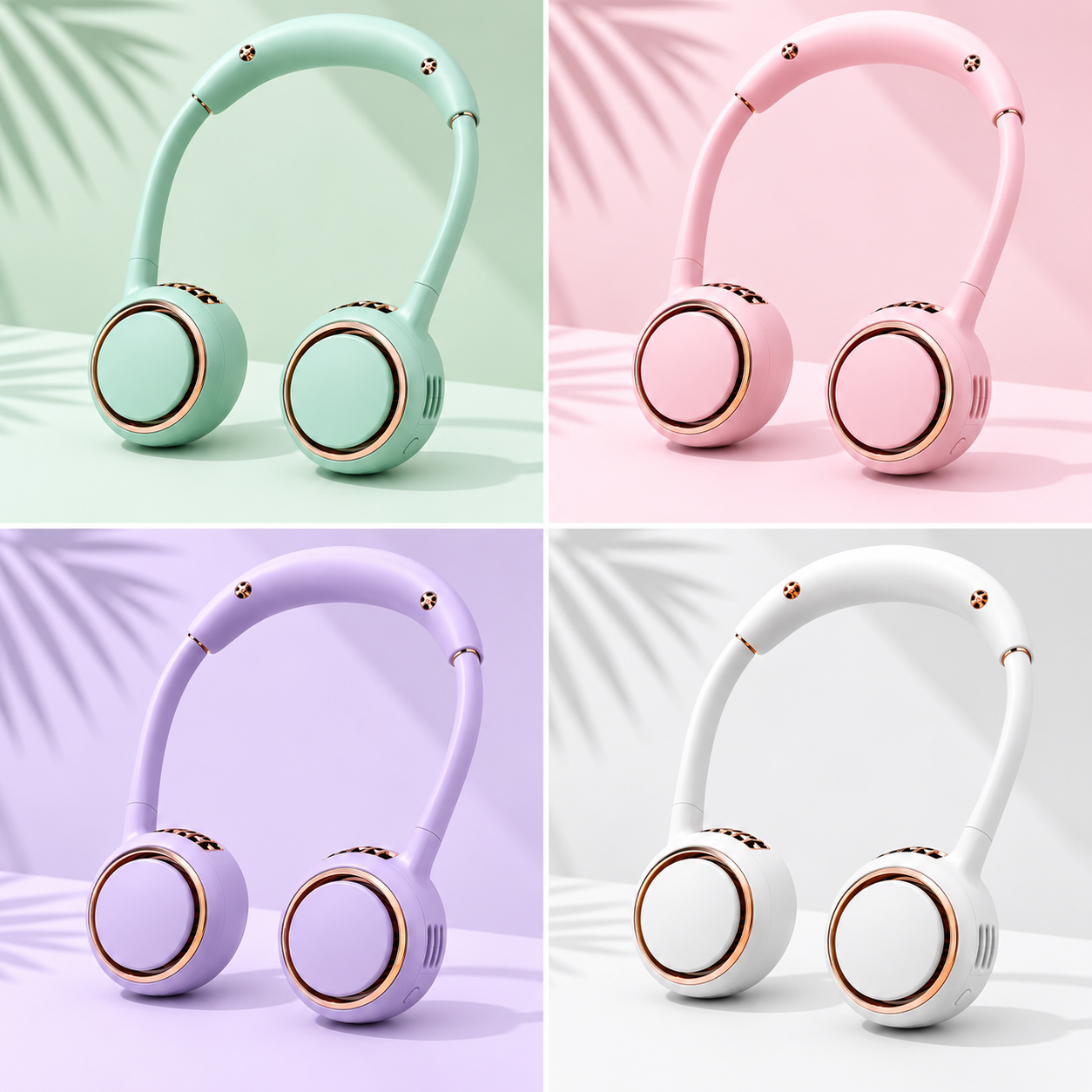 Portable Neck Hanging Fan