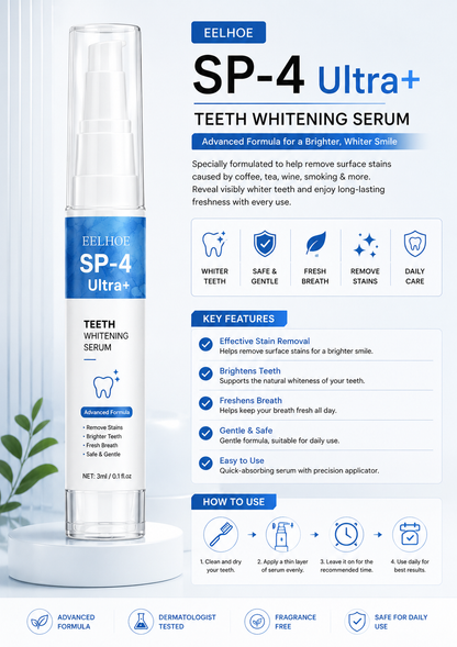 EELHOE - SP-4 Ultra+ Teeth Whitening Serum