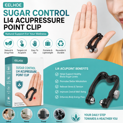 EELHOE - Sugar Control L14 Acupressure Point Clip