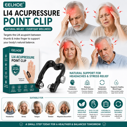 EELHOE - Sugar Control L14 Acupressure Point Clip