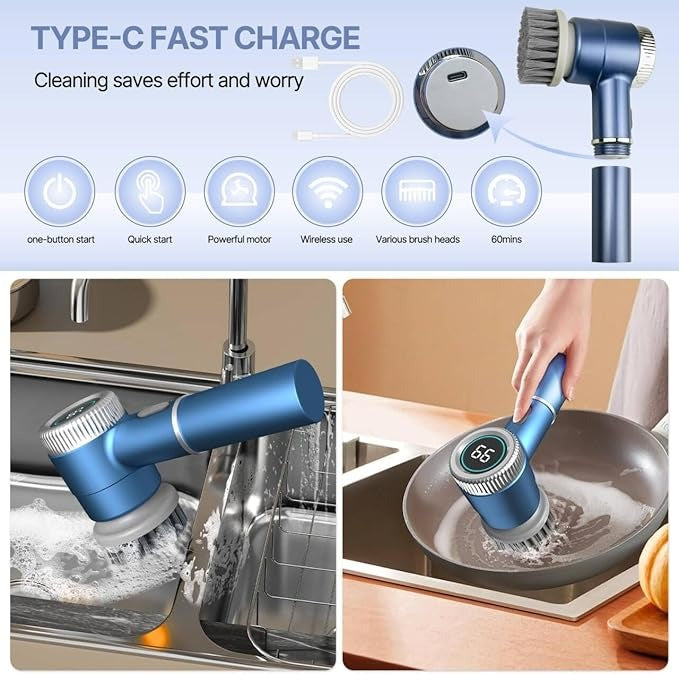 Electric Spin Cleaning Brush